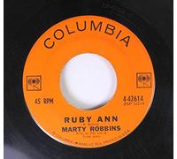 Marty Robbins 45 RPM Ruby Ann / Won't You Forgive