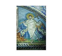 Martyrdom of Saint Lawrence Byzantine Mosaics Canvas Art Poster And Wall Art Picture Print Modern Family Bedroom Decor Unframe 24x36inch(60x90cm)