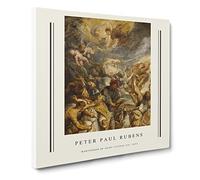 Martyrdom Of Saint Livinus By Peter Paul Rubens Canvas Print | Gallery Wrapped 30mm Frame Wall Art | 14x14 inches | Ready to Hang | Classic Religious Picture | Living Room Bedroom Lounge Office