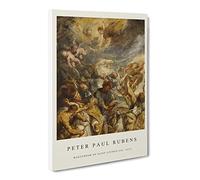 Martyrdom Of Saint Livinus By Peter Paul Rubens Canvas Print | Gallery Wrapped 30mm Frame Wall Art | 30x20 inches | Ready to Hang | Classic Religious Picture | Living Room Bedroom Lounge Office