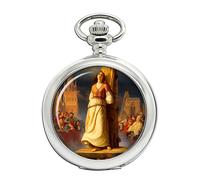 Martyrdom of St. Joan of Arc Pocket Watch