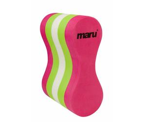 Maru Pull Buoy (Pink/Lime/White, Adult)