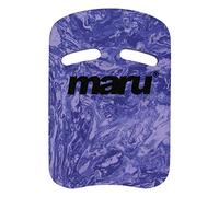 MARU Swimming Kickboard Swim Aid, Pool Float for Adults and Kids, Swim Sports Training Equipment, Improve Body Position and Balance in the Water (Purple Swirl, Adult)