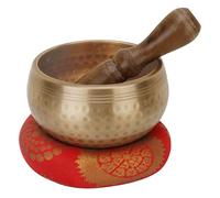 Marubhumi Tibetan Singing Bowl Set - Handcrafted Meditation Sound Bowl for Yoga, Chakra Healing, Mindfulness