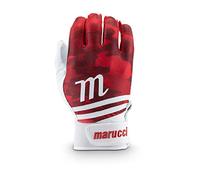 Marucci & Victus Adult Baseball Batting Glove, RED, Adult Large