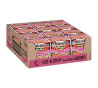 Maruchan Instant Lunch Hot and Spicy Flavour with Shrimp Ramen Noodle Soup 64 g