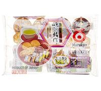 Marukyo Japanese Sweets: Manju Steamed Cake With 5 Flavors - Matcha, Chestnut, Milk, Sweet Red Beans & White Kidney Beans And Soba) 18 Pcs