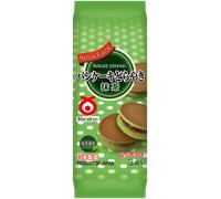 Marukyo Pancake Dorayaki Matcha Flavour 150g 日本丸京抹茶铜锣烧 150g