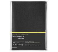Maruman 2026 Planner, Nemosine Monthly Notepad with Cover, A5, Black, PHD169-26, Starts from January 2026