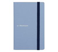 Maruman A6 Notebook Mnemosyne Journal Light blue 6.5mm ruled
