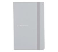 Maruman A6 Notebook Mnemosyne Journal Light grey 6.5mm ruled