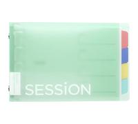 Maruman FM310-53 Loose Leaf Binder Session Mini Size, 5 Holes, Mint Green