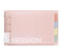 Maruman FM310A-38 Loose Leaf Binder Session Mini Size, 5 Holes, Sakura