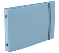 Maruman FM63-52 Loose Leaf Binder, Mini Size, Into One Plus, 5 Holes, Light Blue