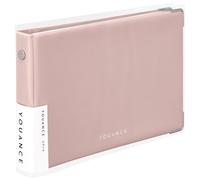 Maruman FM64-38 Loose Leaf Binder, Yuance Mini, 5 Holes, Light Pink