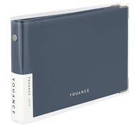 Maruman FM64-72 Loose Leaf Binder, Yuance Mini, 5 Holes, Navy