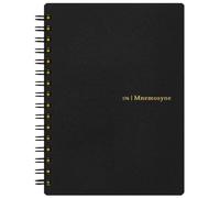 Maruman MNEMOSYNE Memopad 5.83 x 4.13 Inches (A6), 7mm ruled 18-line with bold divider line, 80 Sheets (N176)