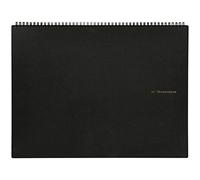 Maruman MNEMOSYNE Notebook 12.2 x 16.5 Inches (Horizontal A3), 5mm-squared, 70 Sheets (N167)