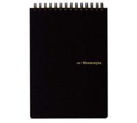 Maruman MNEMOSYNE Notebook 6.97 x 5.04 Inches (B6), 7mm ruled 21-line, 50 Sheets (N196A), white