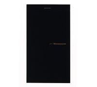 Maruman Mnemosyne Notebook 7.09 x 3.94 Inches (Long Type), Double Perforations, 5mm-Squared, 50 Sheets (N177A)