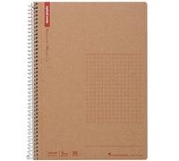 Maruman N247ES Notebook, Ring Notebook, 0.2 inch (5 mm), Square Ruled, Basic, A5, 80 Pieces, Set of 5