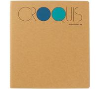 Maruman Premium Quality Drawing Pad and Book (SQ), Brown Cover