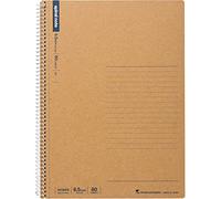 Maruman Spiral Note Basic 7.05 x 9.92 inches (B5) After Detached, 6.5mm 32-Lined, 80 Sheets (N236ES)