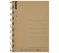 Maruman Spiral Note BASIC B5 | 6.5mm Ruled, 150 Sheets / 300 Pages | Ring Binding, Made in Japan (N236OHFS)