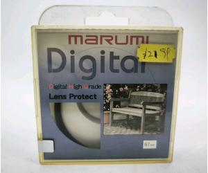 Marumi 67mm DHG Protector Filter New Unused Protection Brand New