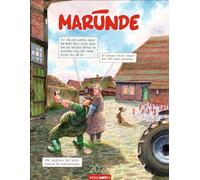 Marunde Kalender 2025: Witziger Cartoon-Posterkalender mit 12 humorvollen Zeichnungen. Kunstvoller Wandkalender 2025 mit Monatskalendarium. 34 x 44 cm. Hochformat
