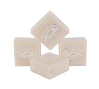 Maruomiki Pack of 4 Thai Rice Soap 65 g Original Bath Soap Handmade Soap 8 Pieces Cold Process Soap 12 Pieces Rice Milk Soap Face Soap Gift Soap (4 Feet)
