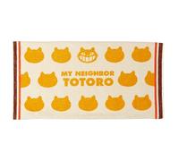 丸眞 Marushin 1005043800 Ghibli My Neighbor Totoro, Cat Bus Silhouette, Cute Goods, White, Approx. H 13.4 x W 25.2 inches (34 x 64 cm)