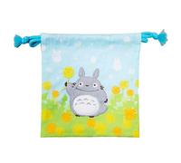 Marushin My Neighbor Totoro Laundry Storage Bag Totoro With Flowers 20x19 Cm