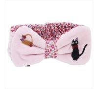 Marushin Studio Ghibli Kiki's Delivery Service Hair Band "Flower Garden & Jiji" Pink