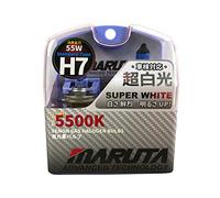 MARUTA® H7 55W 12 V 5500K, Super White Series Xenon Gas Filled Car Headlight Bulbs (E4) With Advanced Technology
