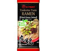 Marutai Tonkotsu Taste Ramen - Kagoshima Fried Green Onion 184g | Authentic Kagoshima-Style Japanese Ramen | Rich Pork Bone Broth with Fried Scallion Oil | Thin Straight Noodles