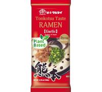 Marutai Tonkotsu Taste Ramen - Kumamoto Garlic 180g | Authentic Kumamoto-Style Japanese Ramen | Rich Pork Bone Broth with Garlic Oil | Thin Straight Noodles
