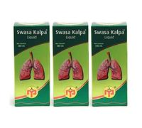 Maruthi Pharma Swasa Kalpa Syrup, Green, 180 ml (Pack of 3)
