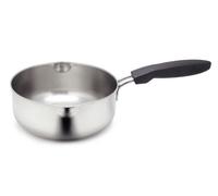Maruyama Latte Flat Pan, 7.1 inches (18 cm), 5.9 gal (1.8 L), LA-18Y, Induction Compatible, Gas Stove Safe, Made in Japan