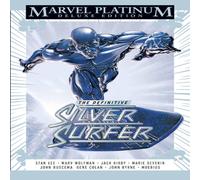 Marv Wolfman Marvel Platinum Edition: The Definitive Silver Surfer Hardback Book Marv Wolfman Multicolor