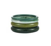 MarveBard 4Pcs Acrylic Bangle Bracelet Set Irregular Geometric Translucent Bangles Vintage Stackable Resin Bangle Bracelets Fashions Thick Statement Bracelets Boho Minimalist Jewelry for Women, L