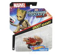 Hot Wheels Marvel Character Car Civil War 1:64 Scale Diecast Vehicle: #31 VISION