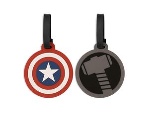 Marvel 2 Pcs Avengers Luggage Tag Red Set VT700916L.PH