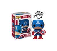 Marvel 2224 "Pop! Bobble Captain America" Figure