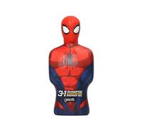 Marvel 3 in 1 Shampoo Conditioner Shower Gel, Superhero Character Shaped Bottles (Spiderman)