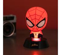 Spiderman Collectable Icon Lights | Ideal for Kids Bedrooms, Office & Home | Pop Culture Gaming Merchandise, Multicoloured