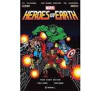 Marvel 8-Bit Maxi Poster, Wood, Multicolour, 91.5x61x0.02 cm
