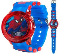 Marvel Unisex-Kids Digital Quartz Watch with Plastic Strap SPD4464