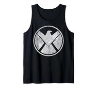 Marvel Agents of S.H.I.E.L.D. Grungy Logo Vintage Tank Top