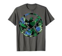 Marvel Agents Of Shield Floral Paradise Icon T-Shirt